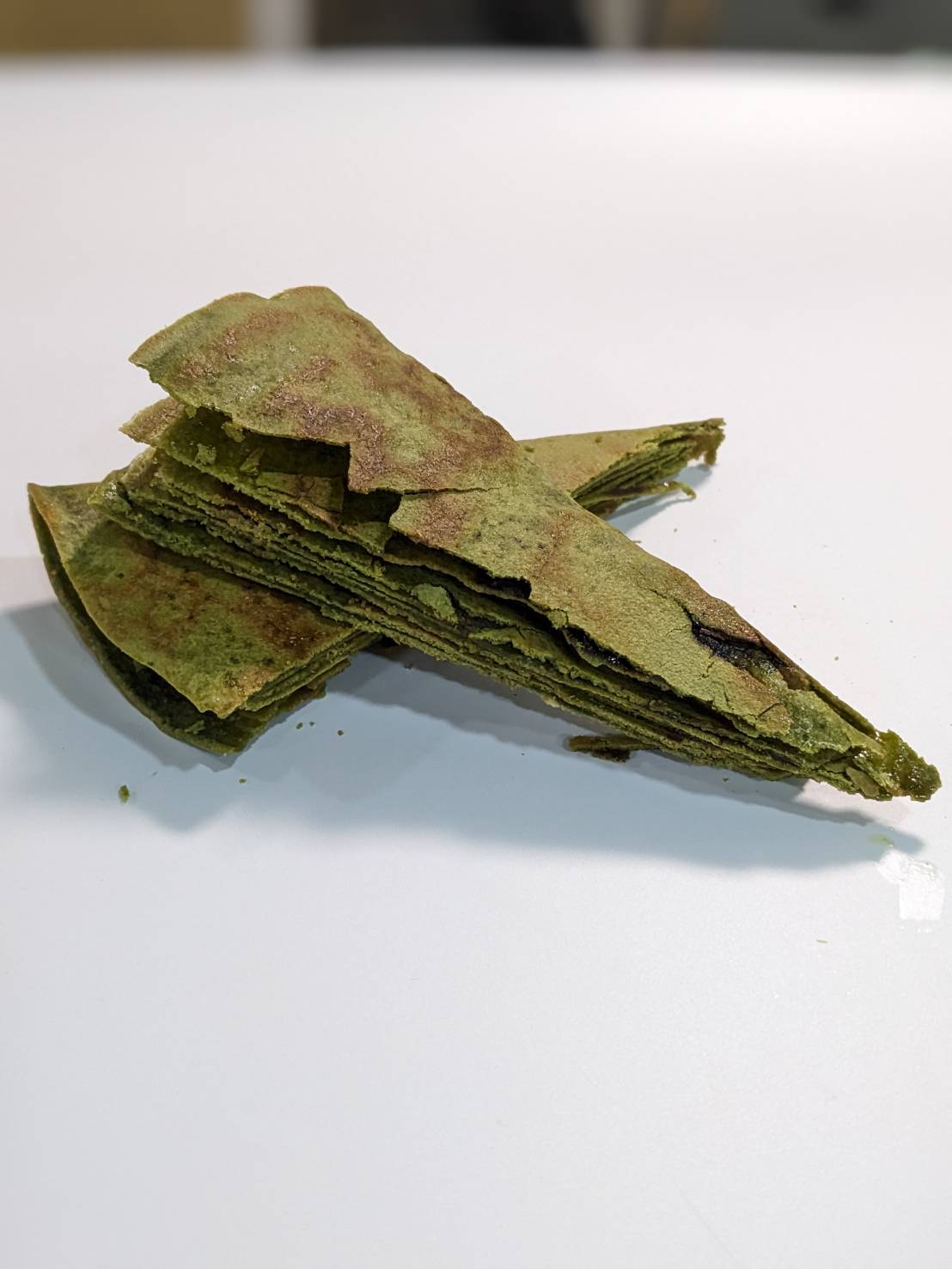 パリパリ抹茶クレープ